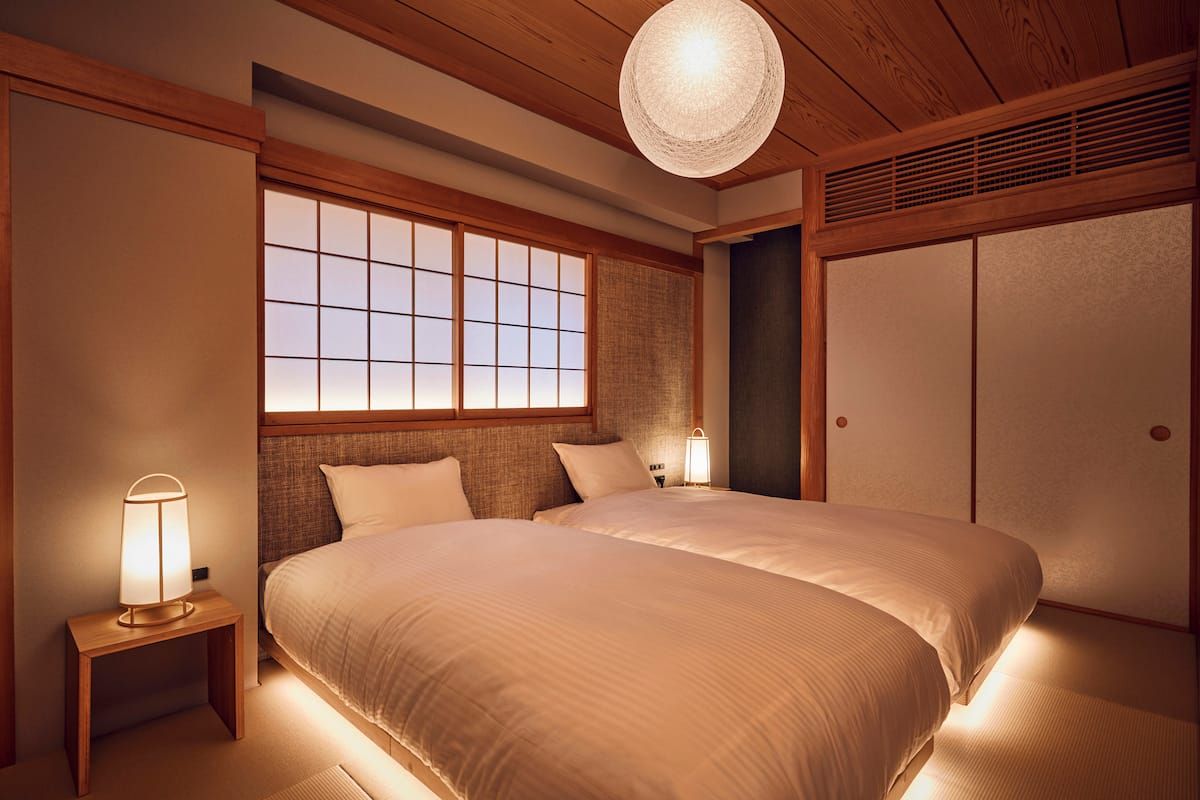 Pictures may contain interior interior design home decor cushions furniture beds bedrooms and rooms