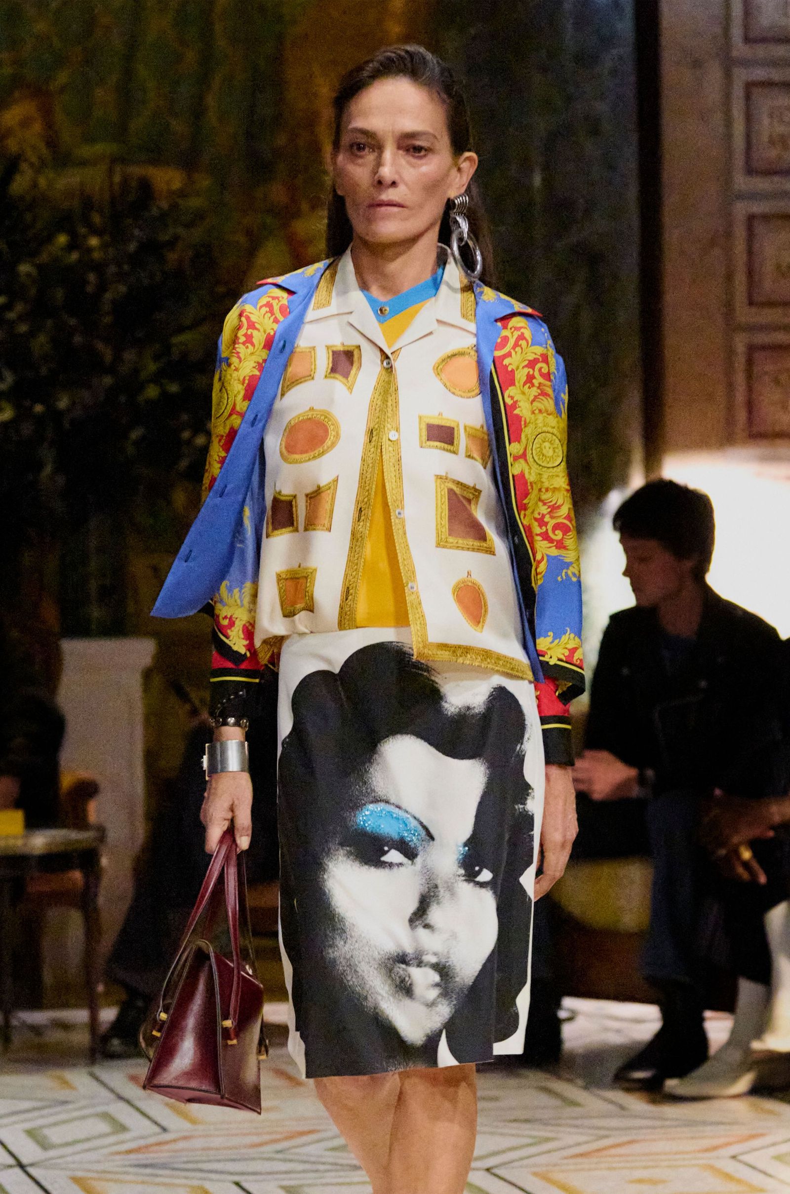 Image may contain Laura Ponte Adult Accessories Bags Handbags Face Head and Fashion