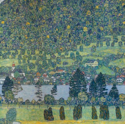 Gustav Klimt, Waldabhang bei Unterach am Attersee, 1916