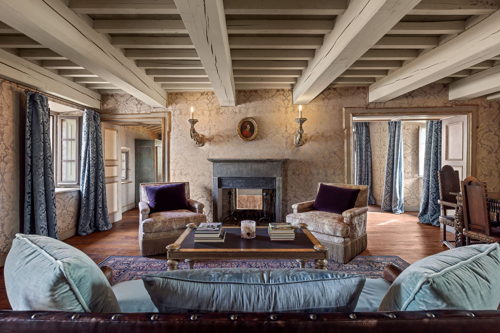 Image may contain Home Decor Interior Interior Design Furniture Table Coffee Table Architecture and Architecture