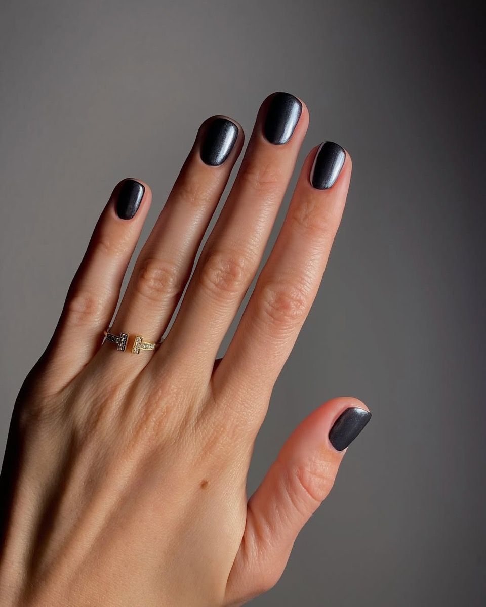 Tendenze Unghie 2026 Anthracite