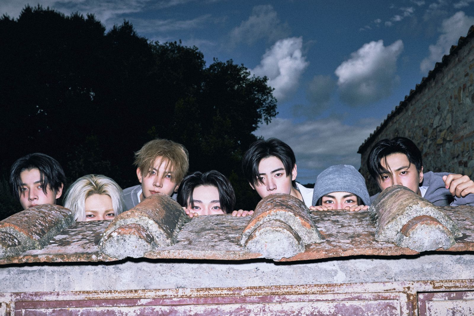 Image may contain Jungkook xiaojun baby adult face and head