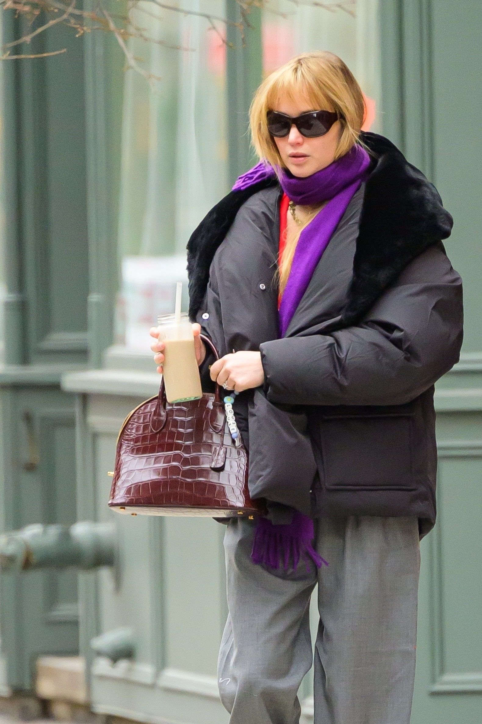 NEW YORK EXCLUSIVE Jennifer Lawrence was spotted out and about, maintaining her signature elegance despite the cold weather…