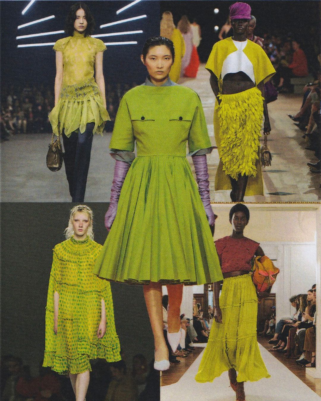 Image may contain Kim Sunghee Gil Eunhye Wiyaala Clothing Dress Adult Fashion Clothing Skirt and Face