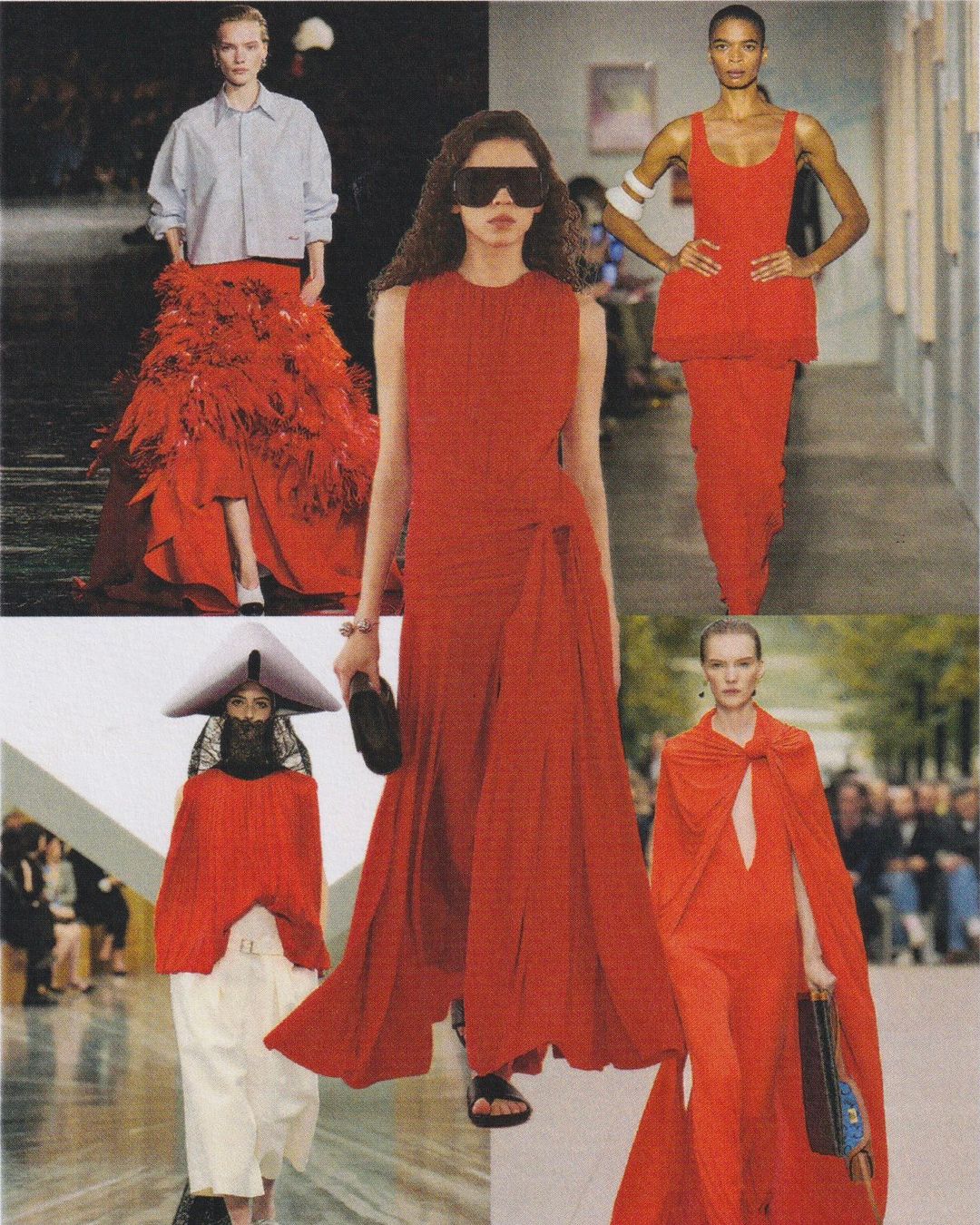 Image may contain Lucy Evans Vaneza Oliveira Natalia Vodianova Clothing, Dresses, Adult Fashion and Formal Wear