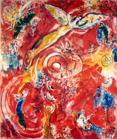 Marc Chagall Le Triomphe de la Musique (The Triumph of Music) 1966, oil on canvas, 420