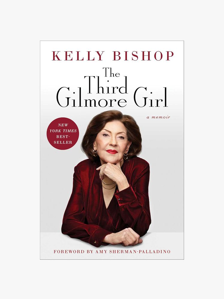 Image may contain: Kelly Bishop, Book, Publication, Adult, Person, Face, Head, Photography, and Portrait