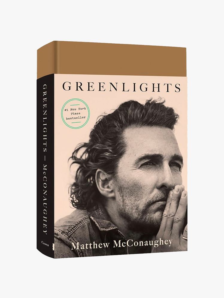 Image may contain: Matthew McConaughey, Book, Publication, Novel, Adult, Person, Face, and Head