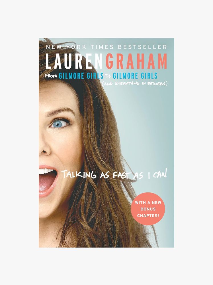 Image may contain: Lauren Graham, Publication, Adult, Person, Head, Face, Advertisement, and Poster