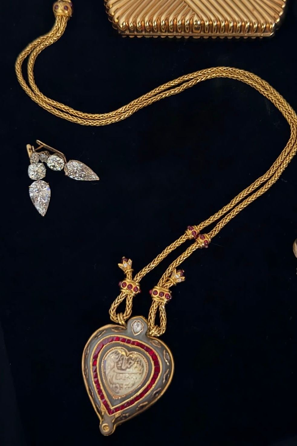 Pictures may contain arts, crafts, accessories, diamonds, gems and jewelry