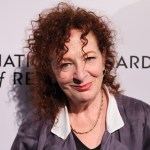 Nan Golding on the red carpet.