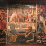 Department of Health and Human Services (formerly Department of Social Security) "Philip Guston, "Family reconstruction and well-being" 1942, mural