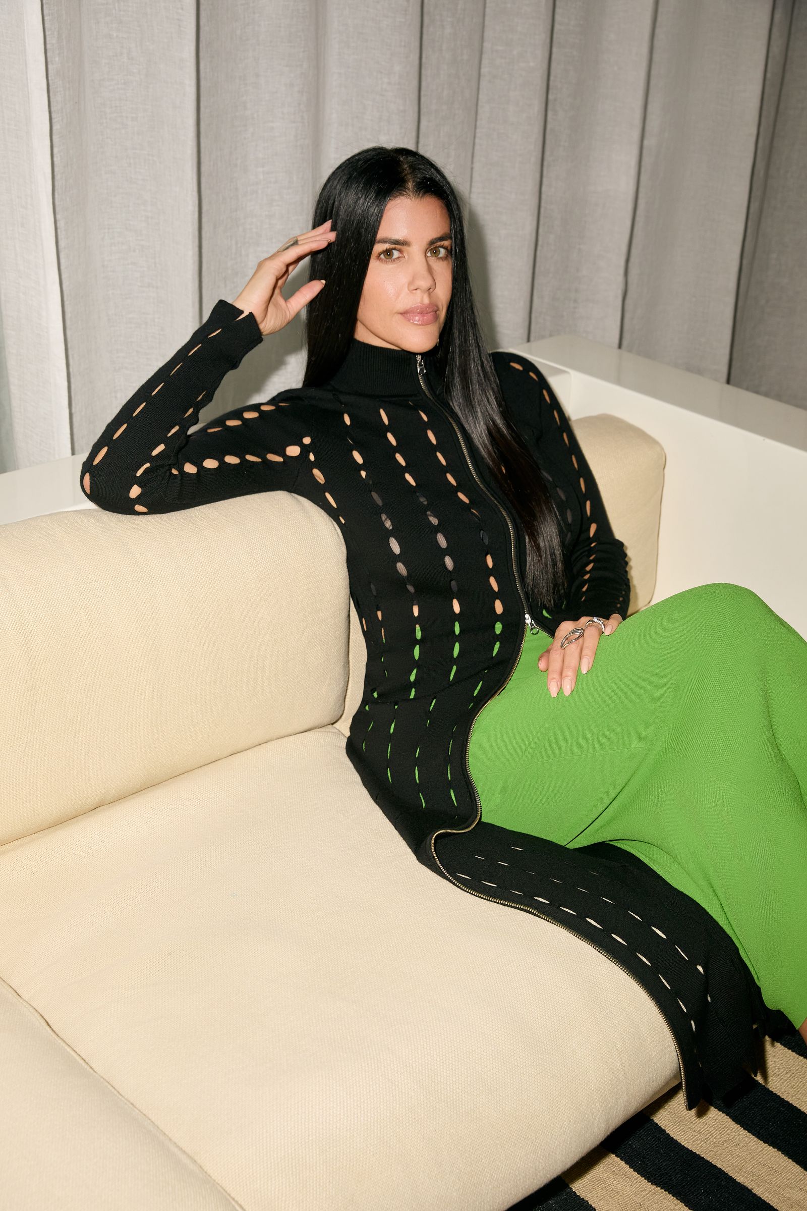 Image may contain black hair, people and adults