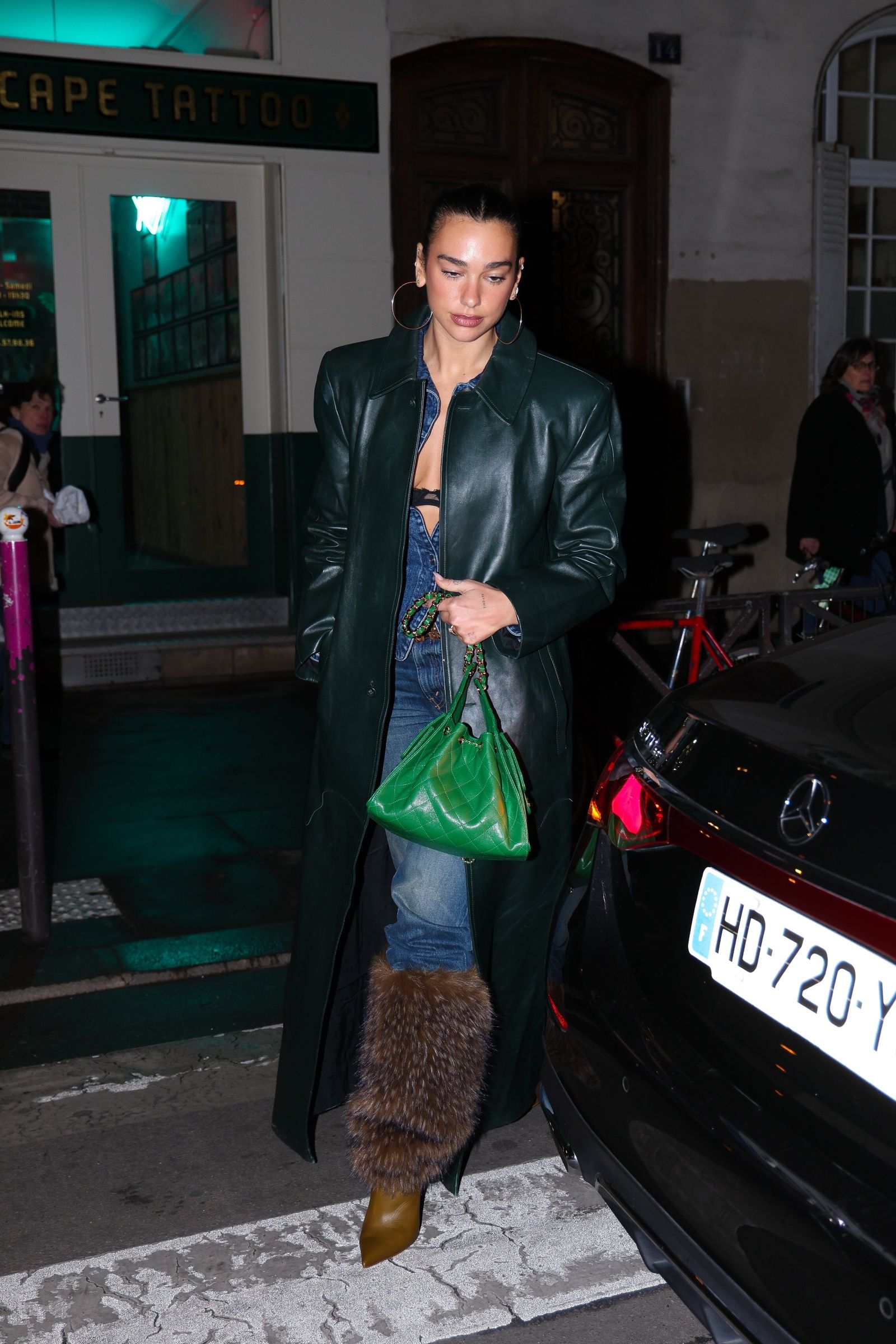 Dua Lipa and Callum Turner enjoy a stylish outing in Paris with Dua's brother