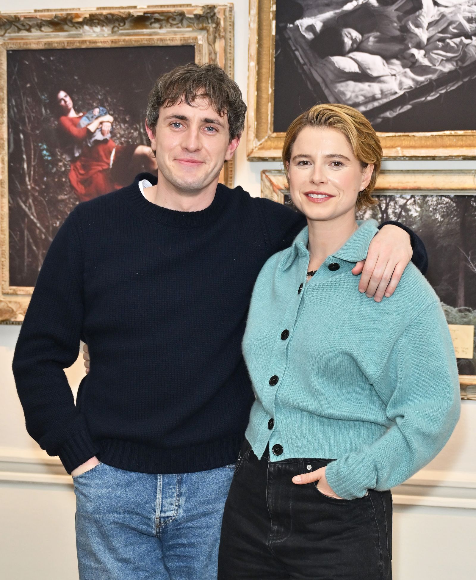 Images may contain Patrick Moote clothing, pants, shirts, knitwear, sweaters, faces, heads, people photography and portraits