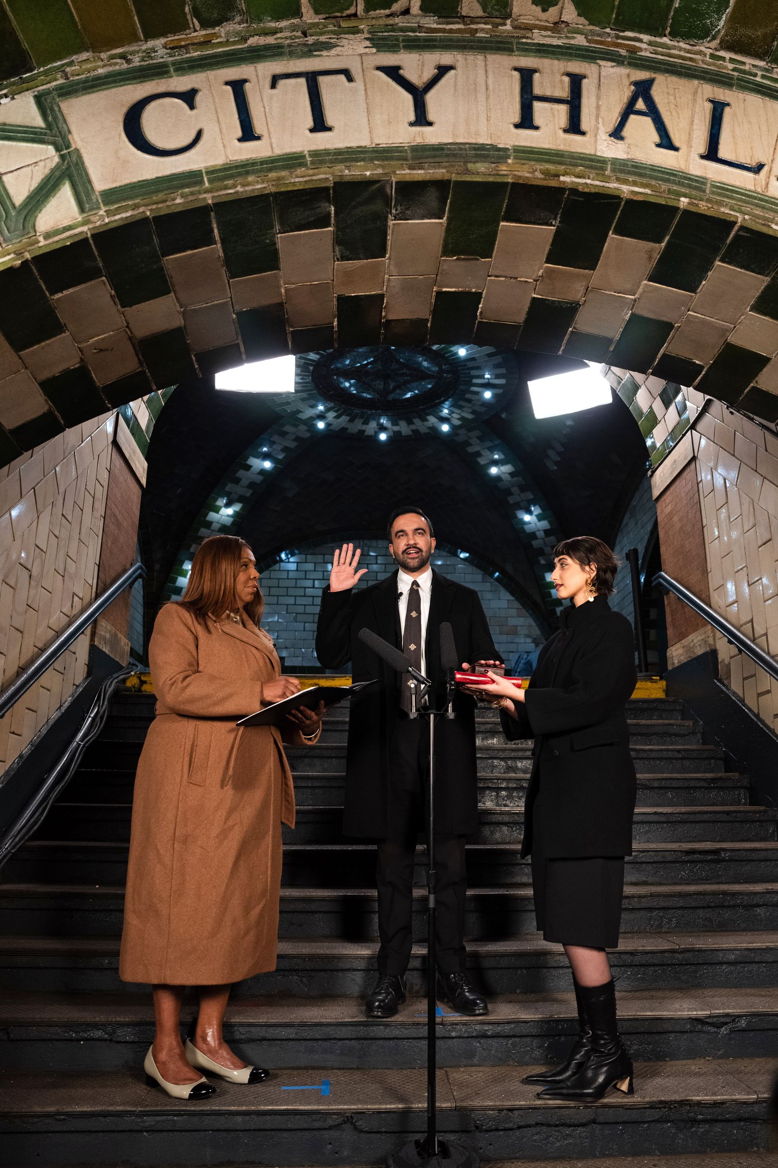 Zohran Mamdani was sworn in as the 112th mayor of New York City, and New York Attorney General Letitia James met with his...