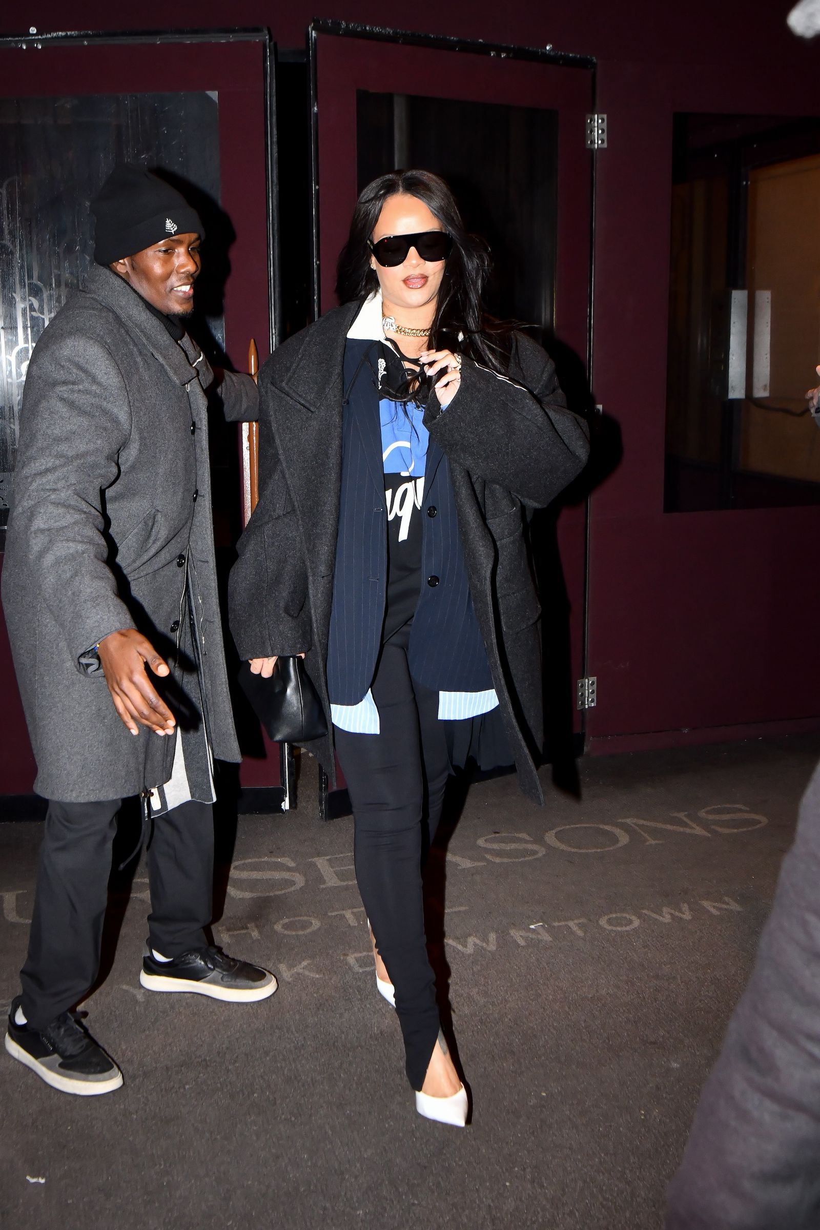 New York January 16 Rihanna was seen out and about in Manhattan, New York on January 16, 2026.
