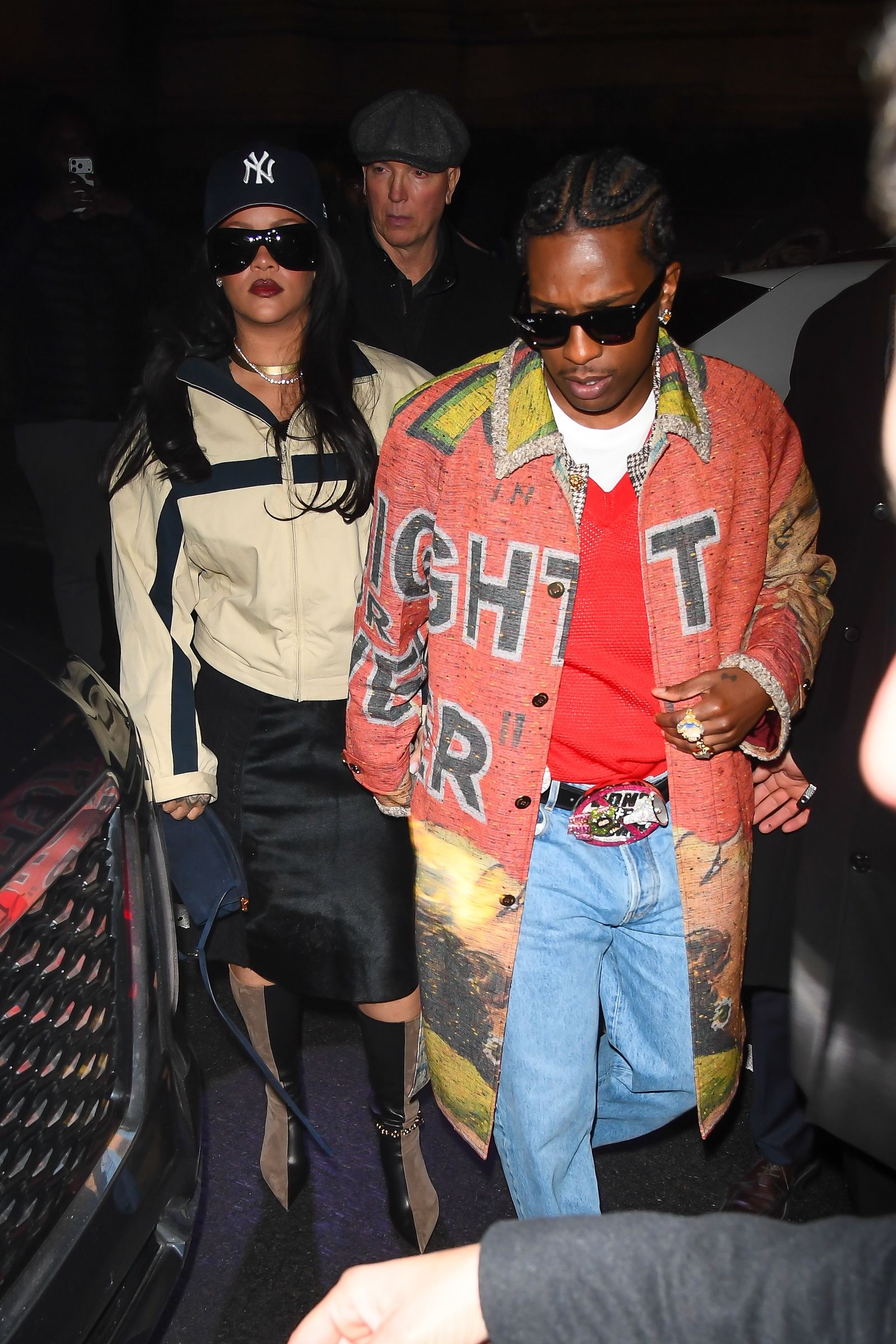 Rocky and Rihanna attended the Saturday Night Live after-party at Saks Fifth Avenue in Manhattan on January 17…