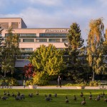 View of the University of Alaska campus on September 22, 2025.