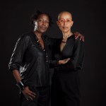 Portraits of Ingrid Masondo and Gabrielle Goliath.