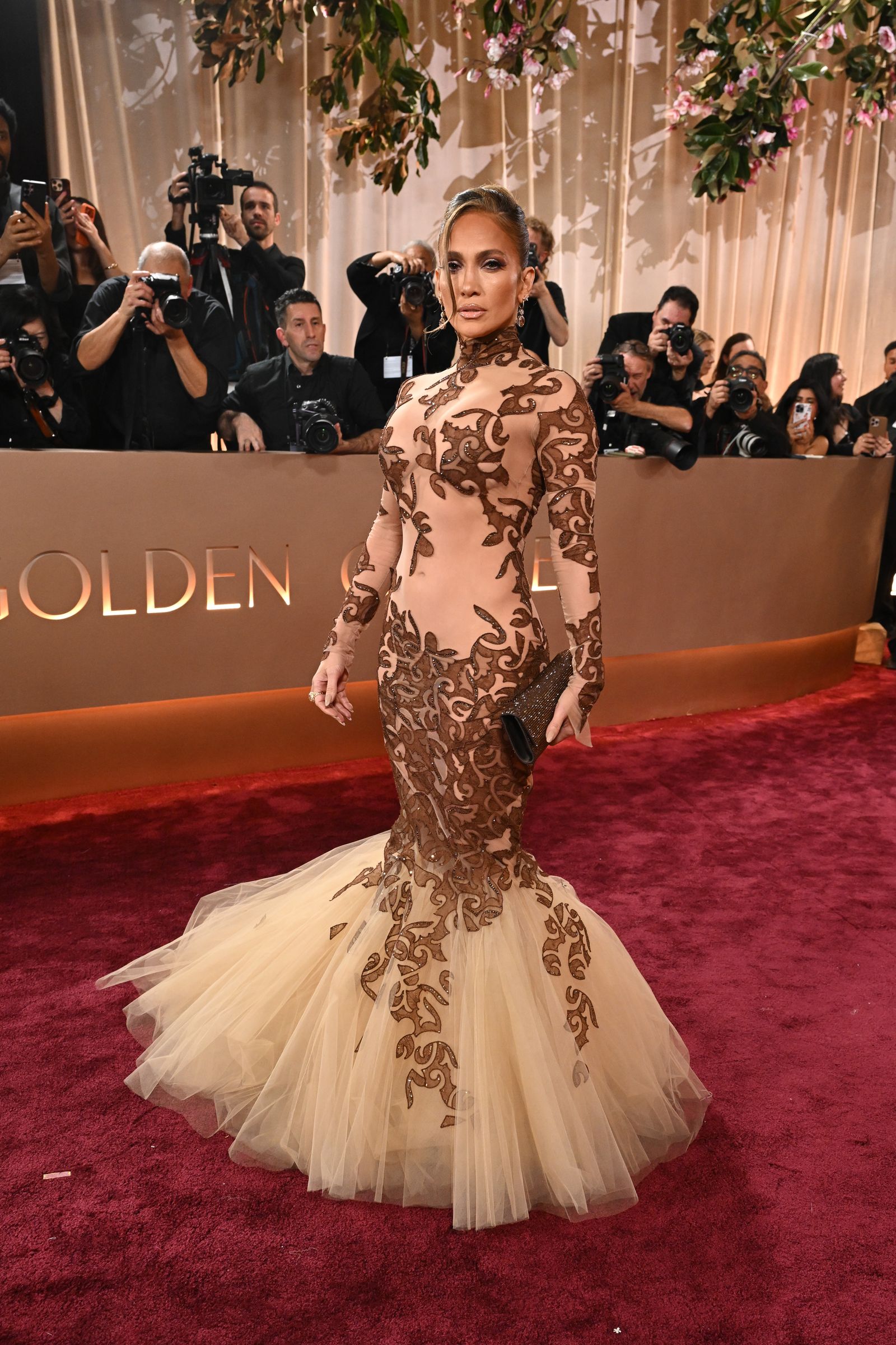 Jennifer Lopez attended the 83rd Golden Globe Awards