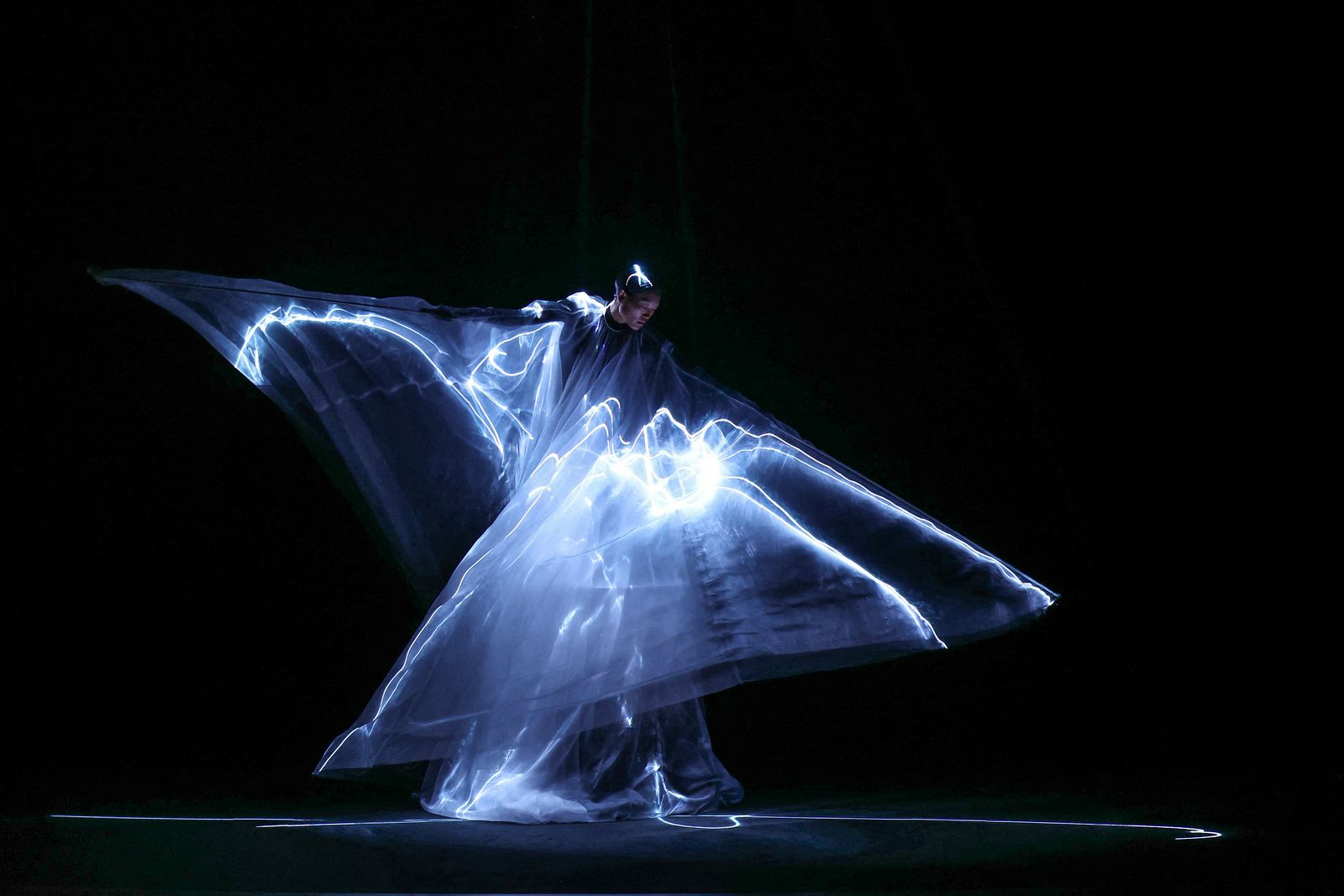 Image may include Faye Wong Performer Solo Performance Dance Leisure Event Fashion Adult and Wedding