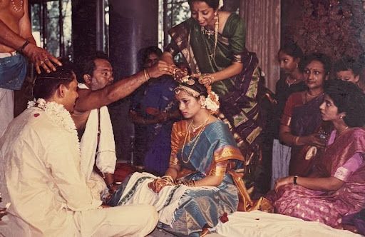 Image may contain Manjula Gururaj Person Accessories Adult Wedding Jewelry and Necklaces