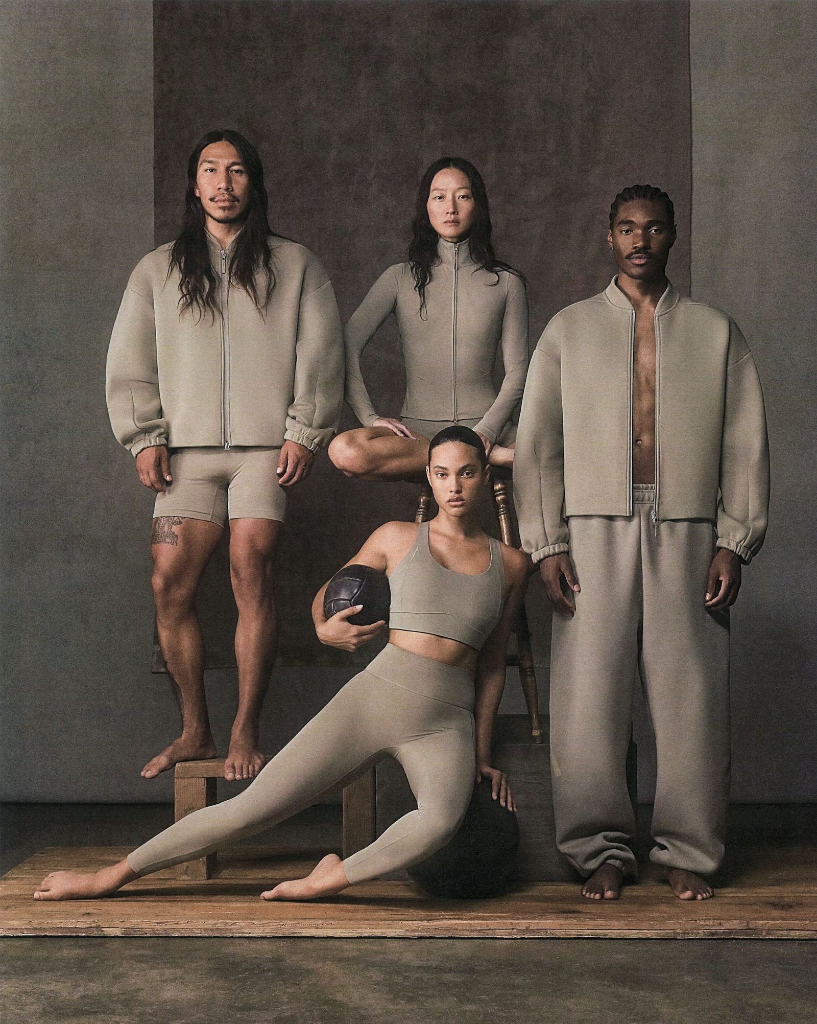 Image may contain Jennifer Yuh Nelson Adult Person Ball Rugby Rugby Ball Sport Clothing Coat Groupshot and people