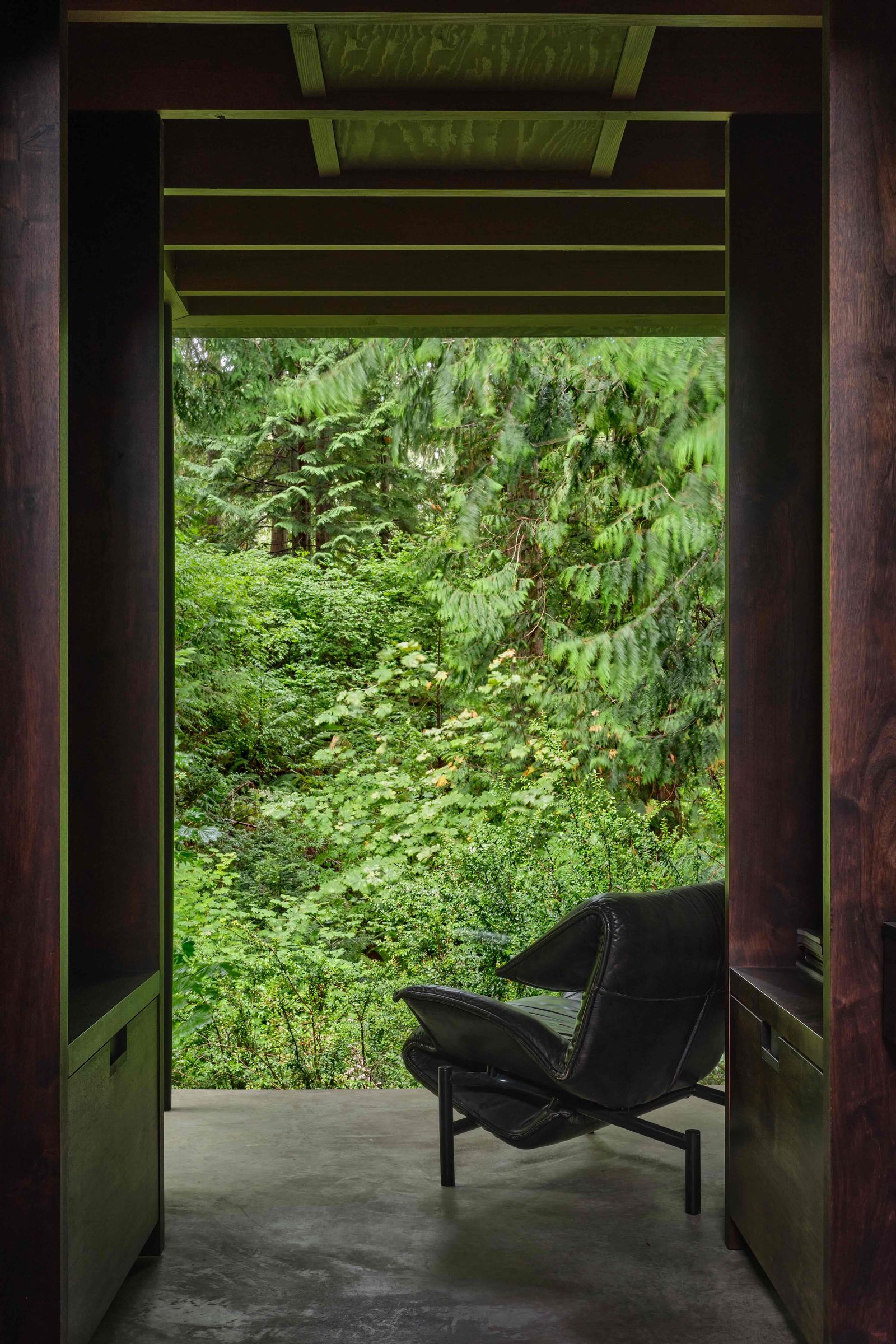 Image may contain interior interior design plants vegetation chairs furniture architecture architecture hotels and resorts