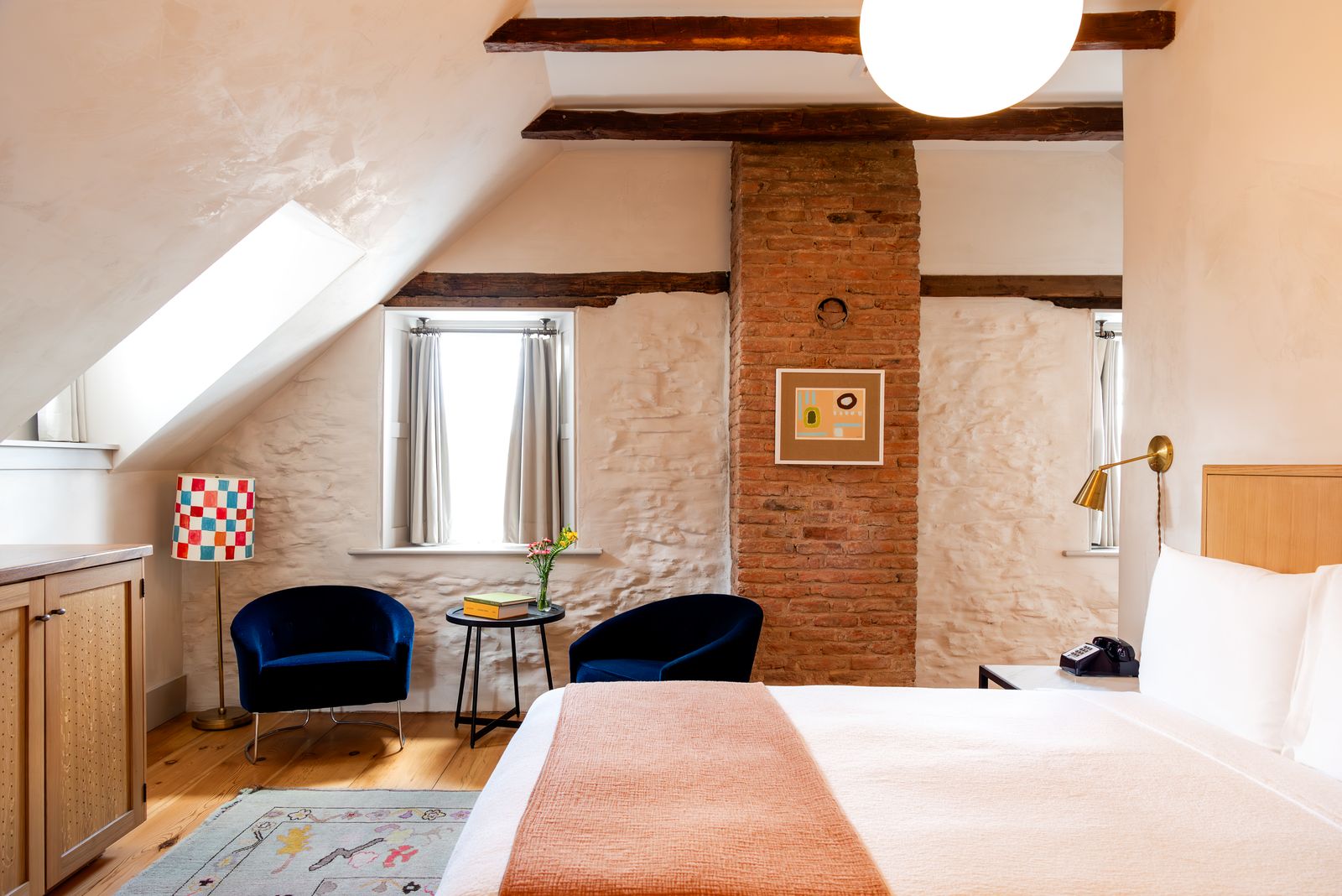 Image may contain interior interior design architecture construction house loft room and home decoration