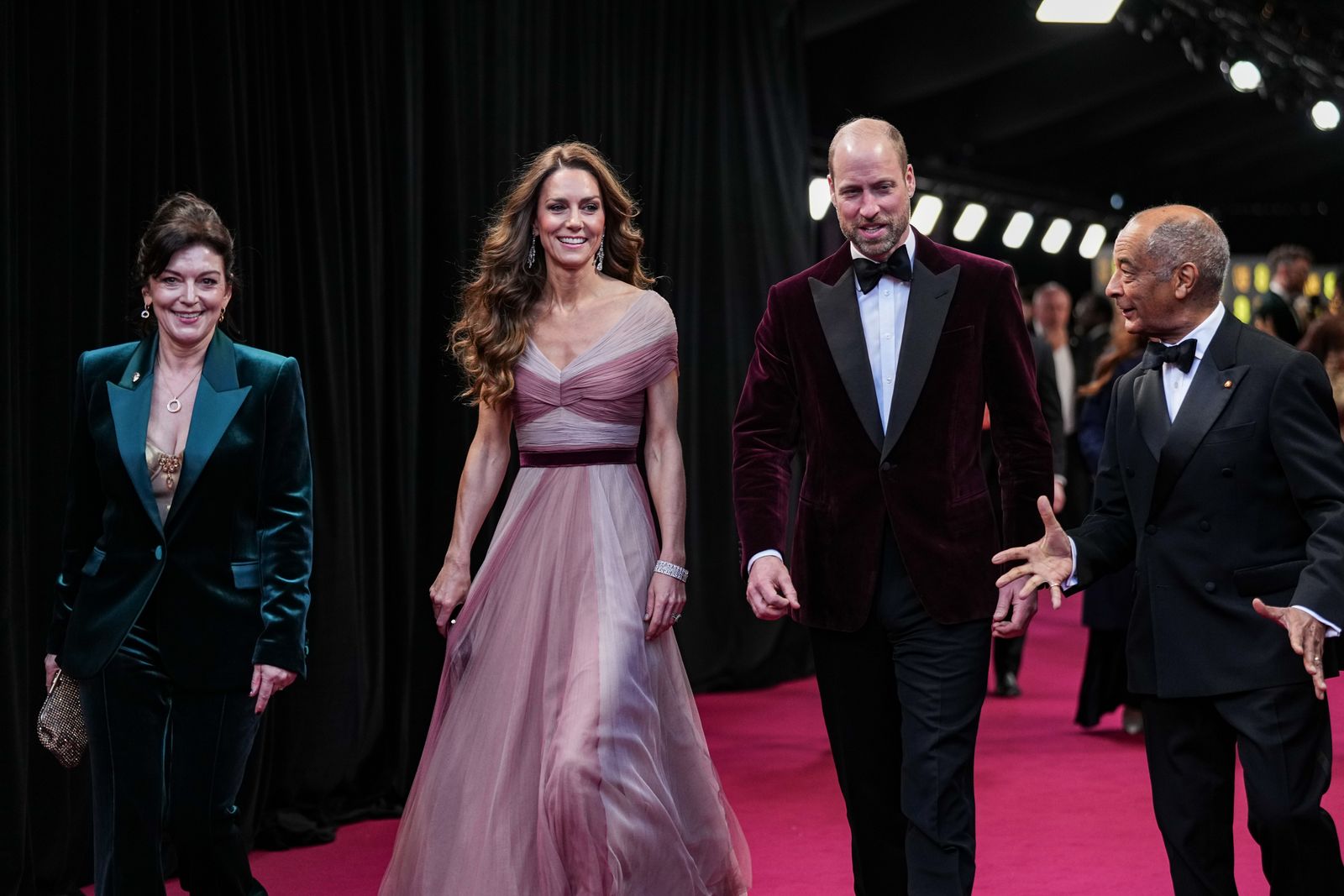 Image may contain Prince William Duke of Cambridge fashionable adult formal wear jackets and dresses