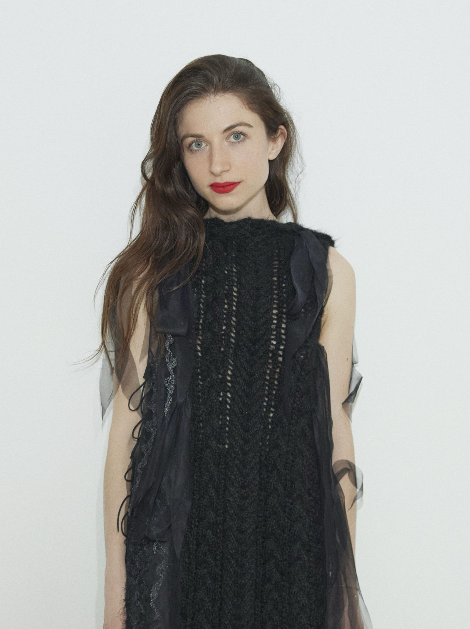 Image may contain clothing, dresses, shirts, faces, heads, people photography, portraits, formal wear, adult and evening wear