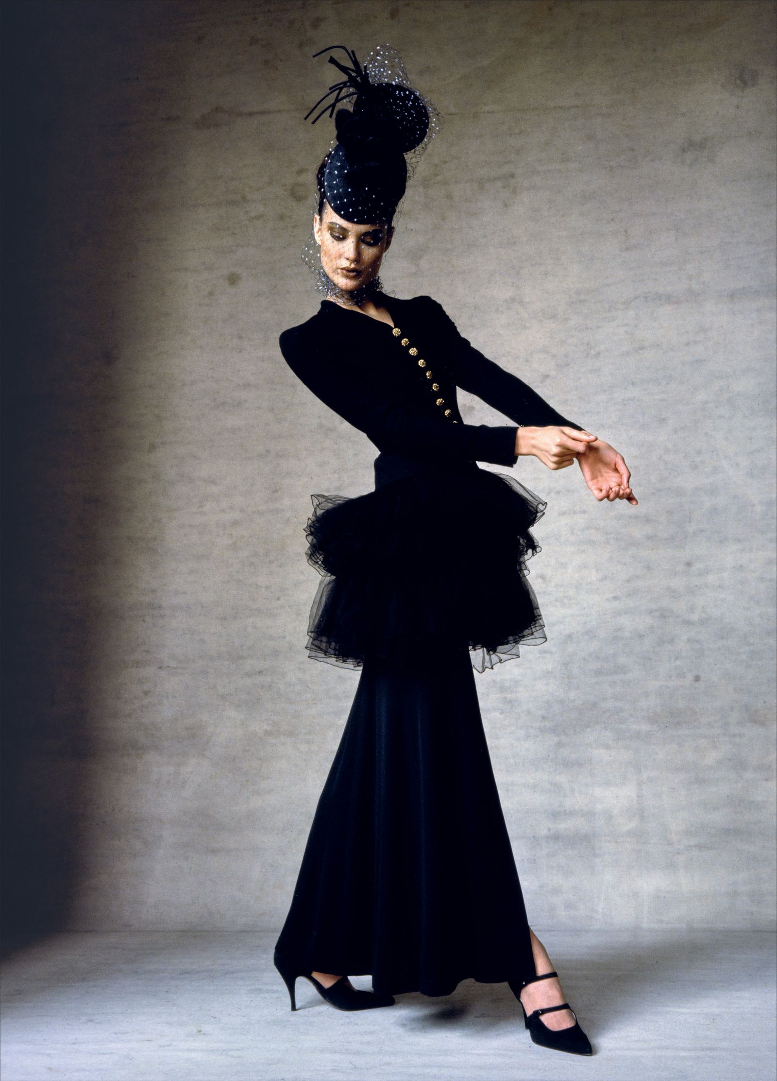 Image may contain Shalom Harlow Adult Dancing Casual Activity Clothing Footwear High Heels and Shoes