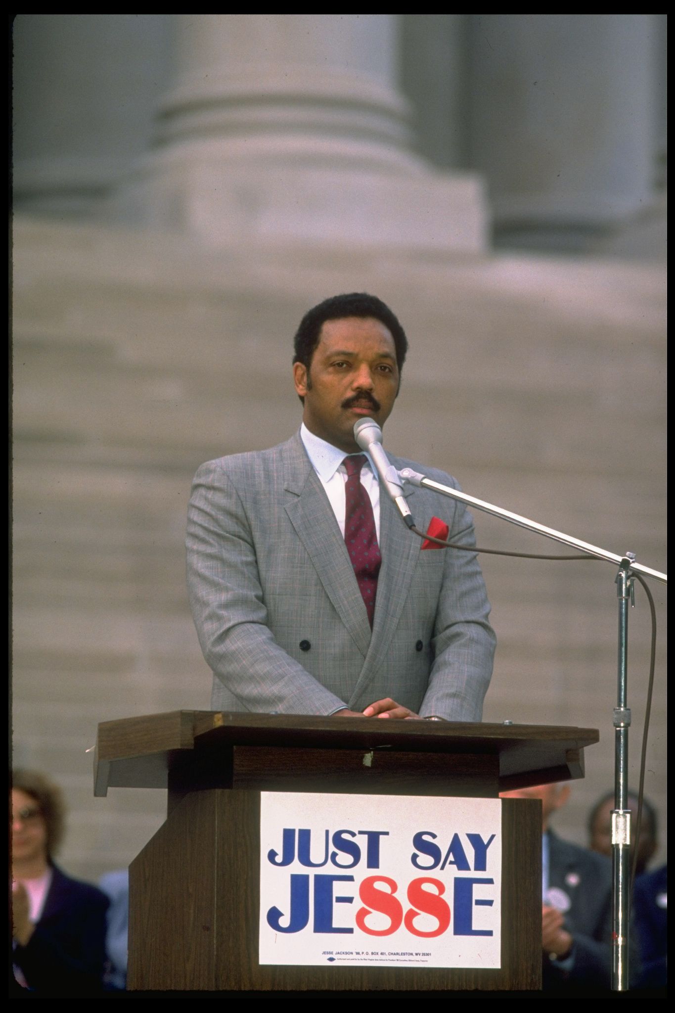 Image may contain William Julius Wilson crowd, people, electronic device, microphone, audience and adults