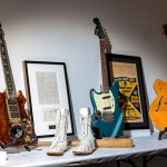 Items in the Jim Irsay estate sale at Christie's, including a Wilson volleyball from Castaway.