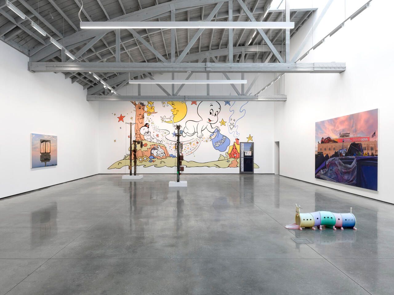 Image may contain interior floor art and flooring