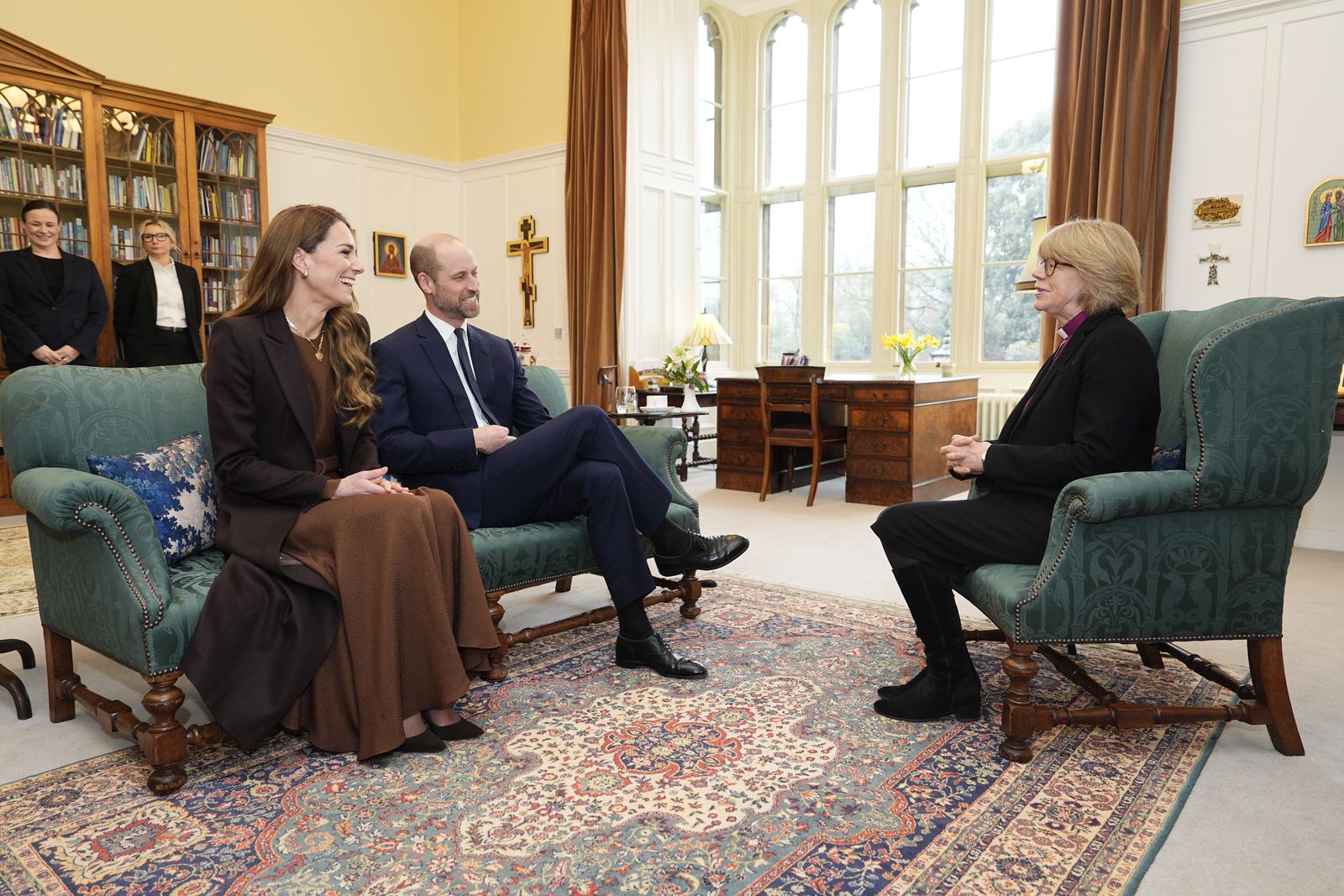 Prince Kate Middleton and Princess of Wales attend audience event at Lambeth Palace