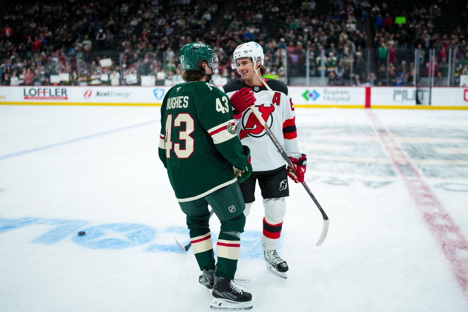 Image may contain Petr Mrzek Hockey Ice Hockey Hockey Stick Ice Rink Sports Helmet Adult and Face