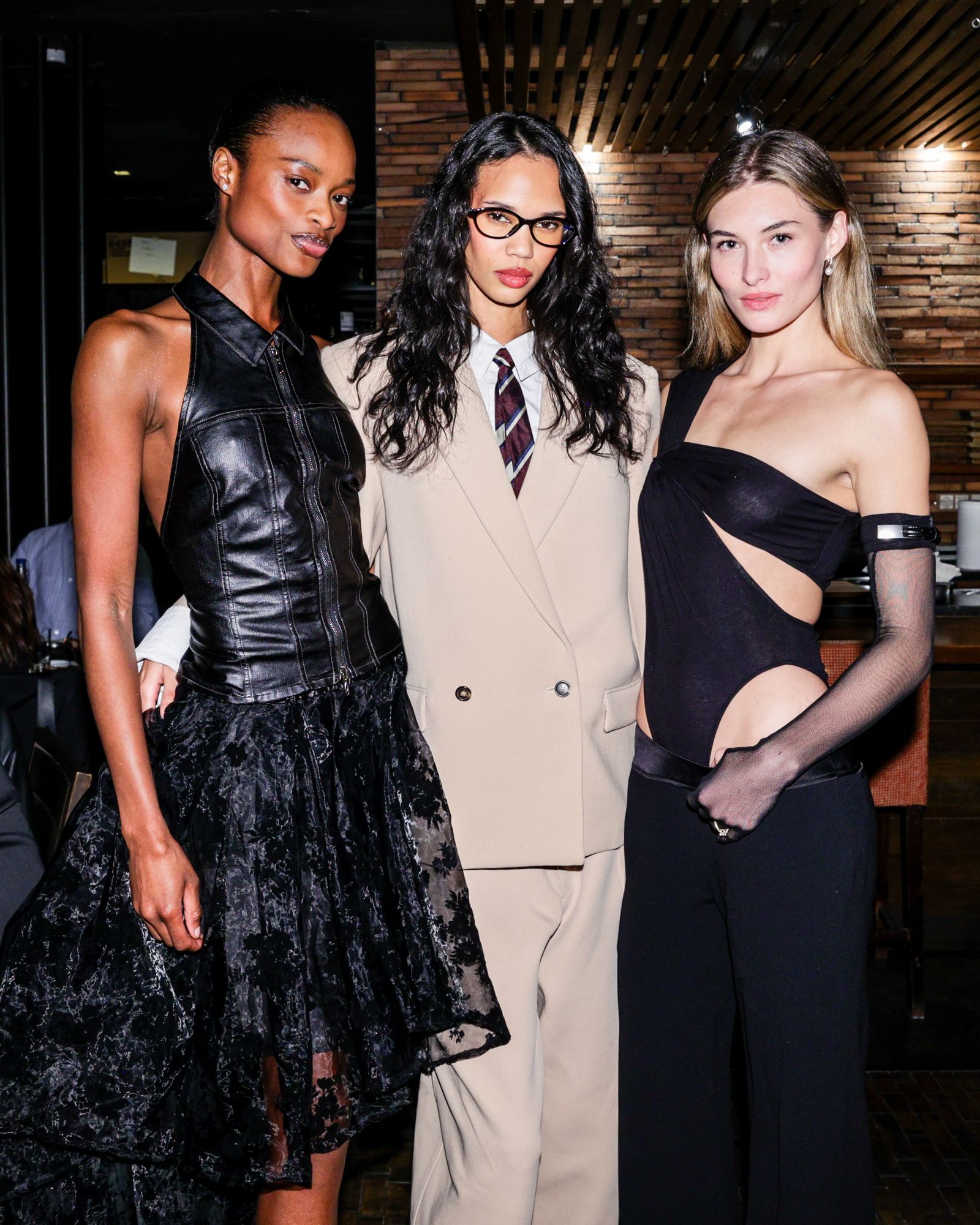 Image may contain Izaline Calister Sofia Hublitz Adult Photobomb Fashion Clothing Outers Jackets and Blazers