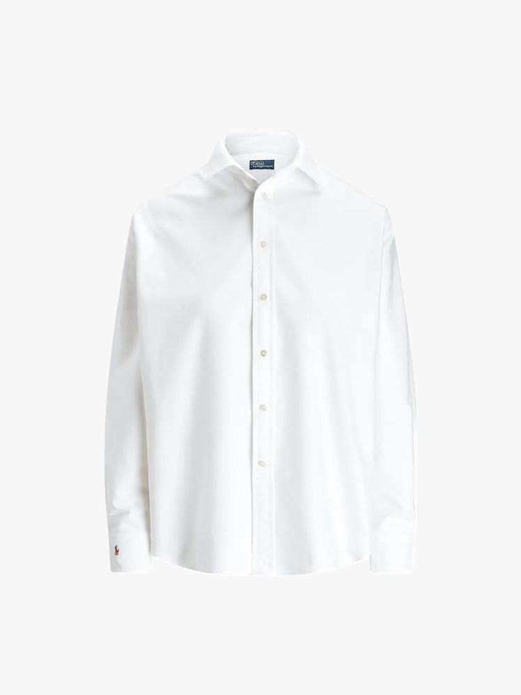 Image may contain: clothes, long sleeves, shirt, sleeves and dress shirt