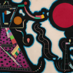 An abstract painting.