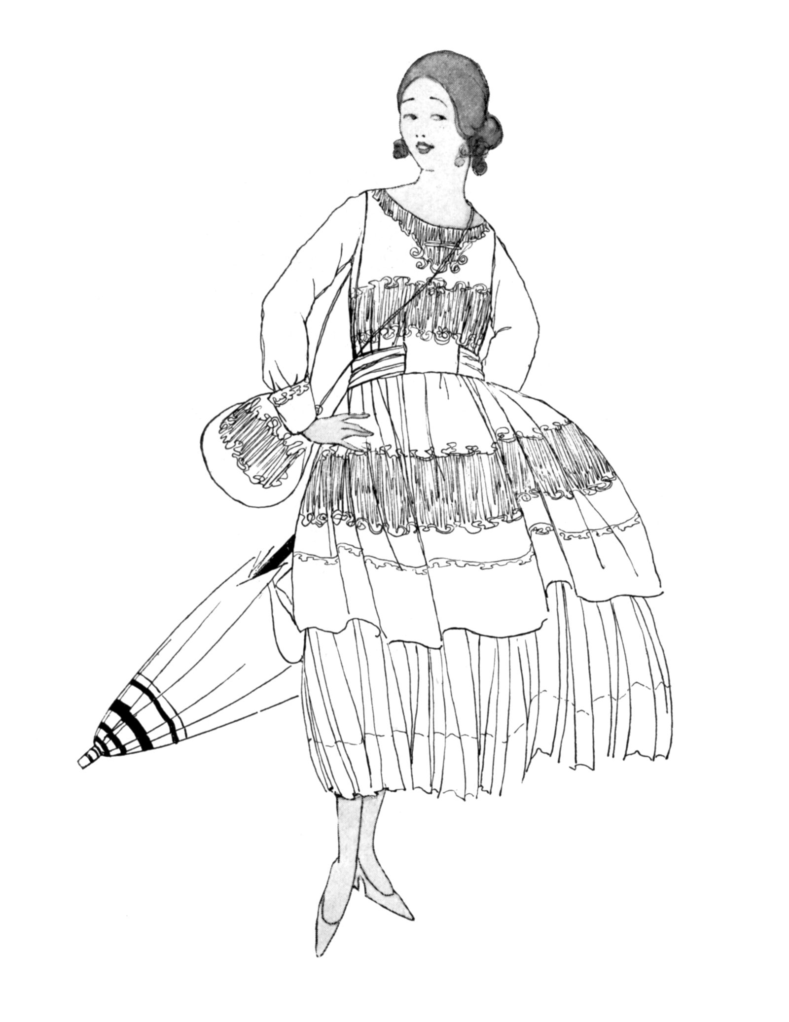 Image may contain Matoaka art painting of adult face and head