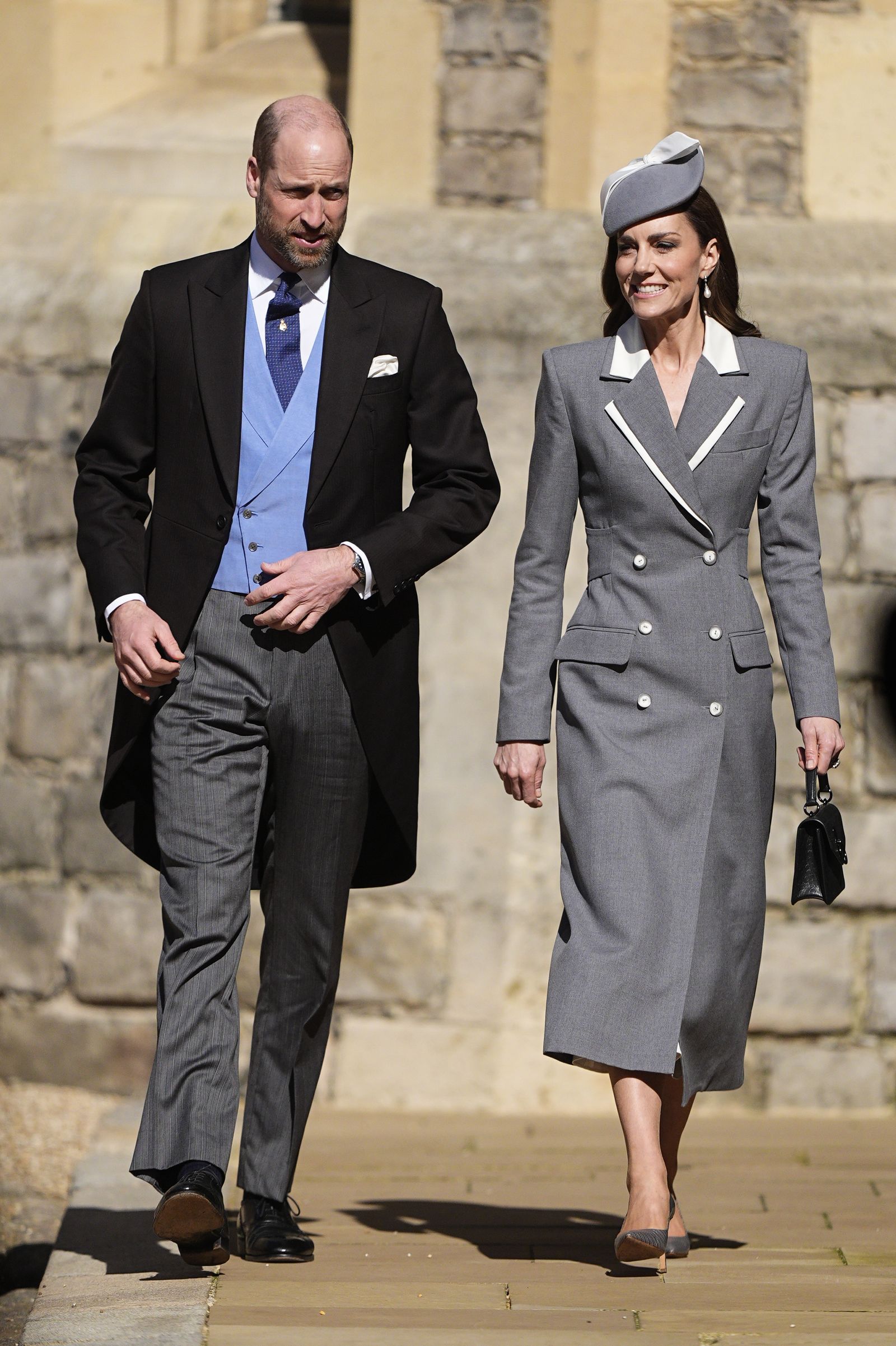 Image may contain Prince William Duke of Cambridge adult clothing, coats, coats, formal clothing and suits