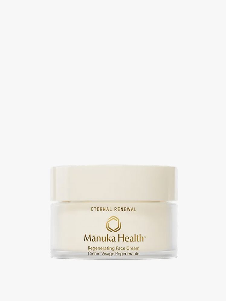 Image may contain: face, head, people, cosmetics, bottle and makeup