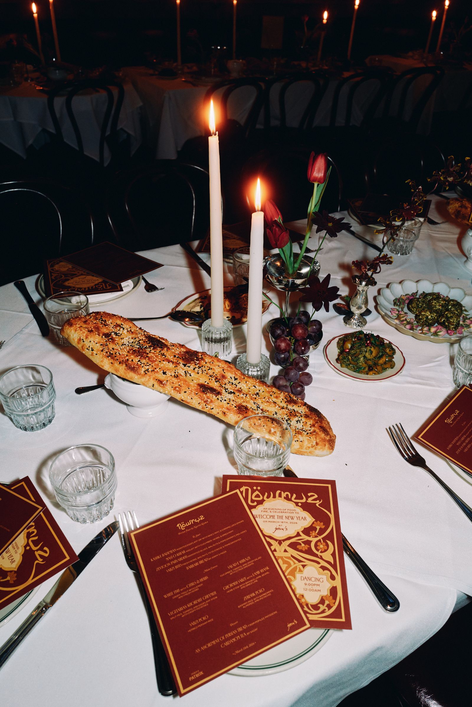 Image may contain Billy Joe DuPree Dinnerware Brunch Food Dining Table Furniture Table Bread Blades Knives and Weapons