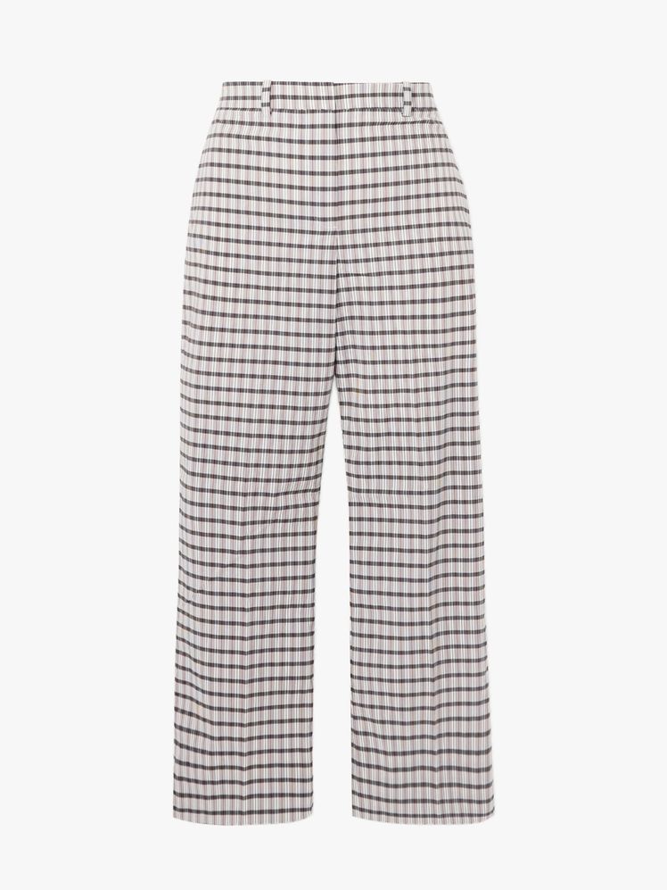 Image may contain: clothes, pants, home decor and linen