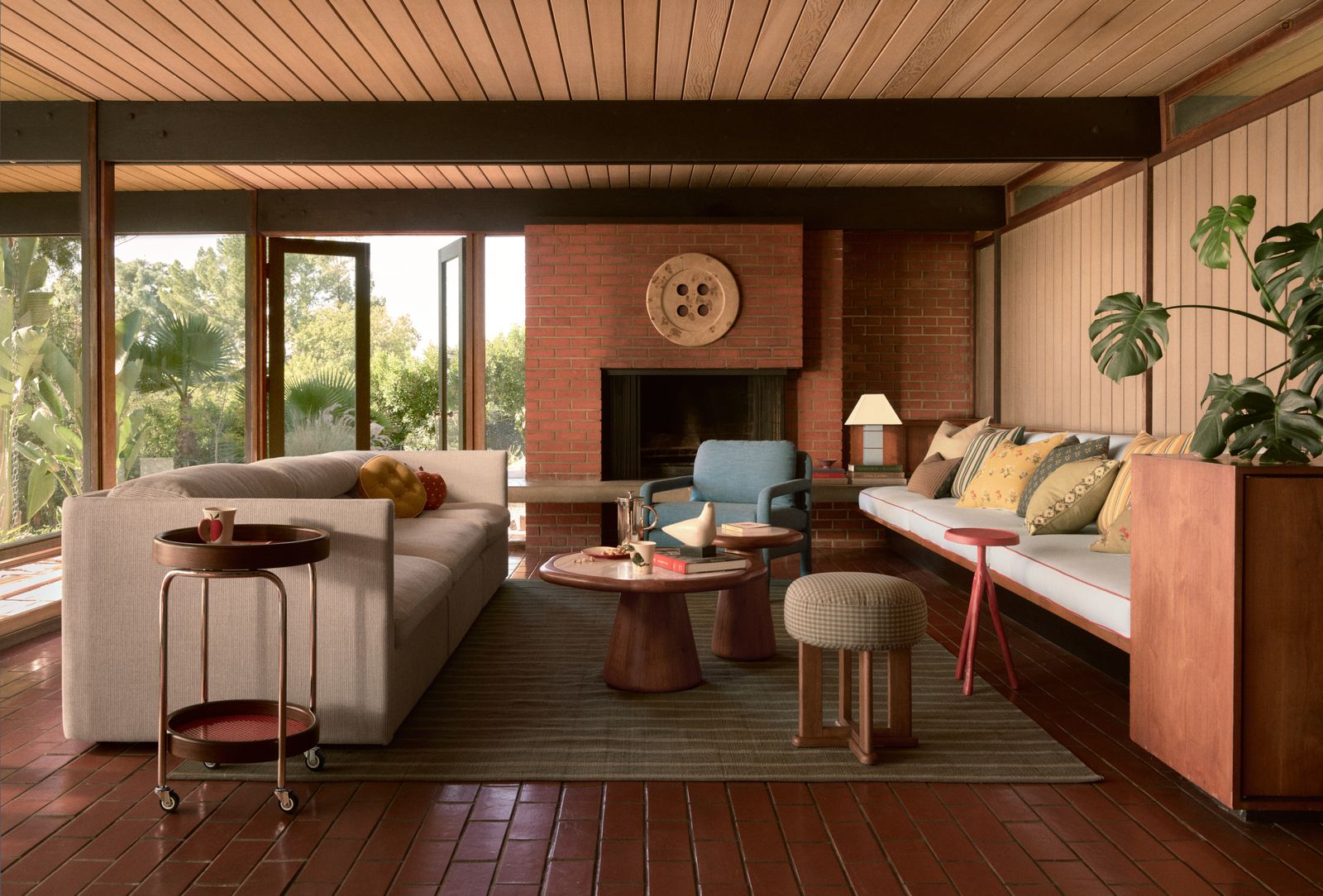 The image may contain Interior Interior Design Architecture Architecture Furniture Living Room Coffee Tables and Tables