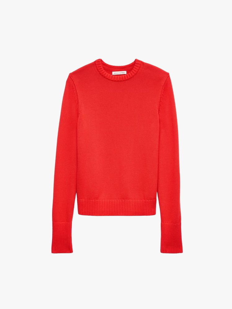 Image may contain: clothes, knitwear, sweaters and sweatshirts