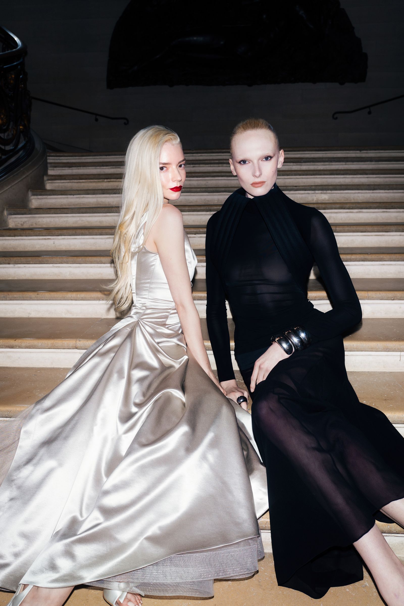 Image may contain Anya TaylorJoy Clothing Clothing People Photobombing Fashion Architecture Buildings and Houses