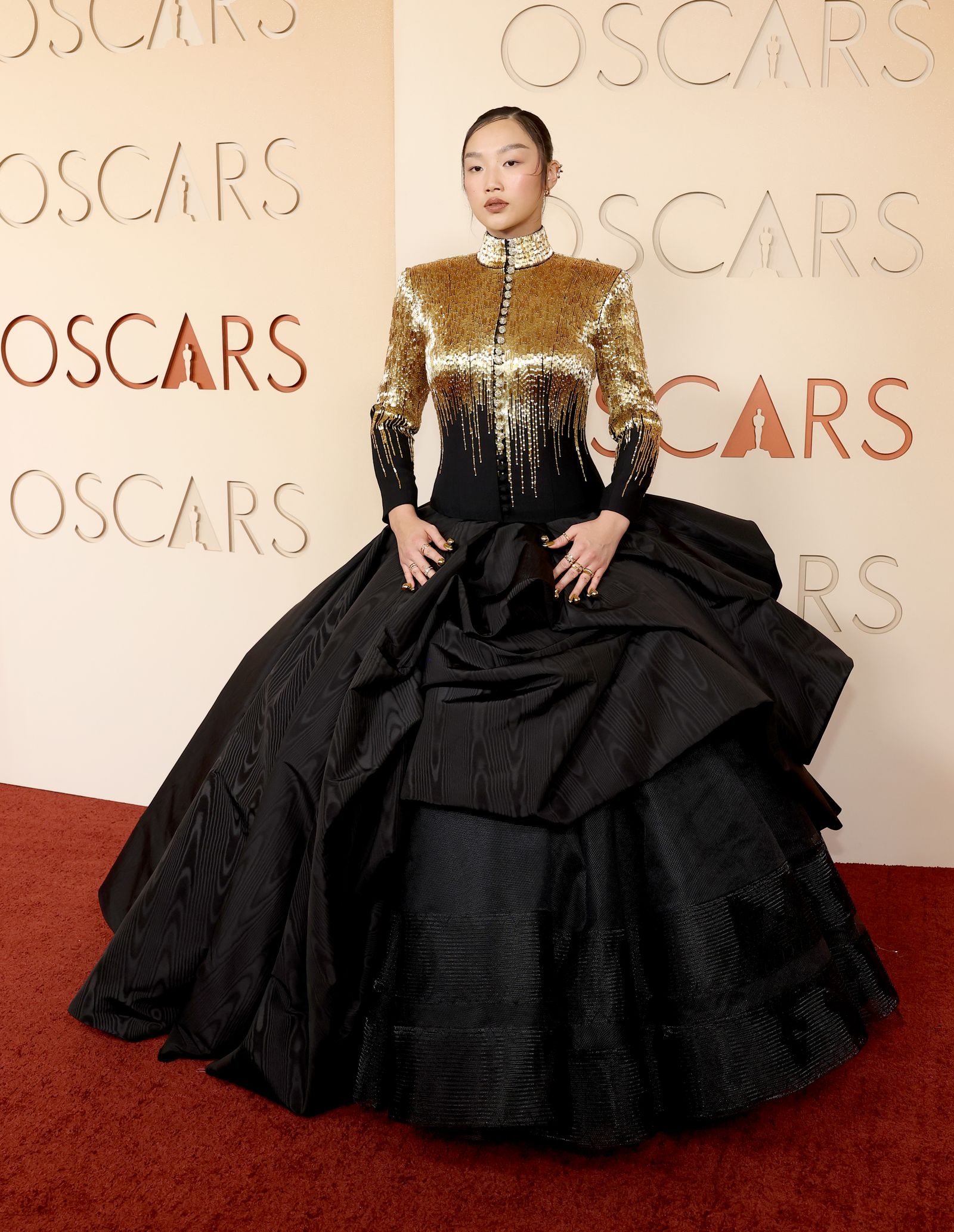 Audrey Nuna attends the 98th Annual Academy Awards held at the Dolby Theater in Hollywood, California on March 15, 2026…